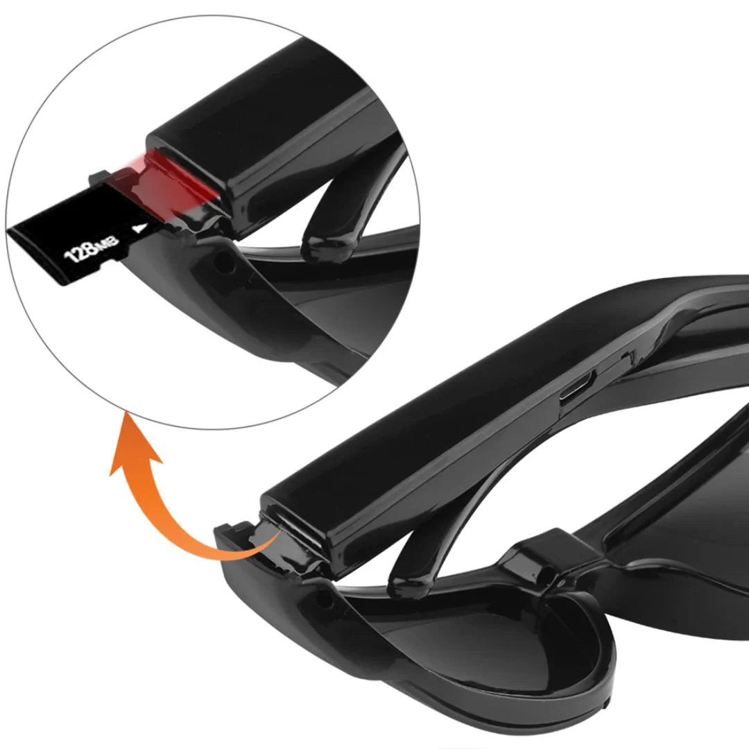 Sunglasses with Built-In Camera